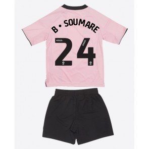 Leicester City Boubakary Soumare #24 Tredjetrøje Børn 2025-26 Kortærmet (+ Korte bukser)